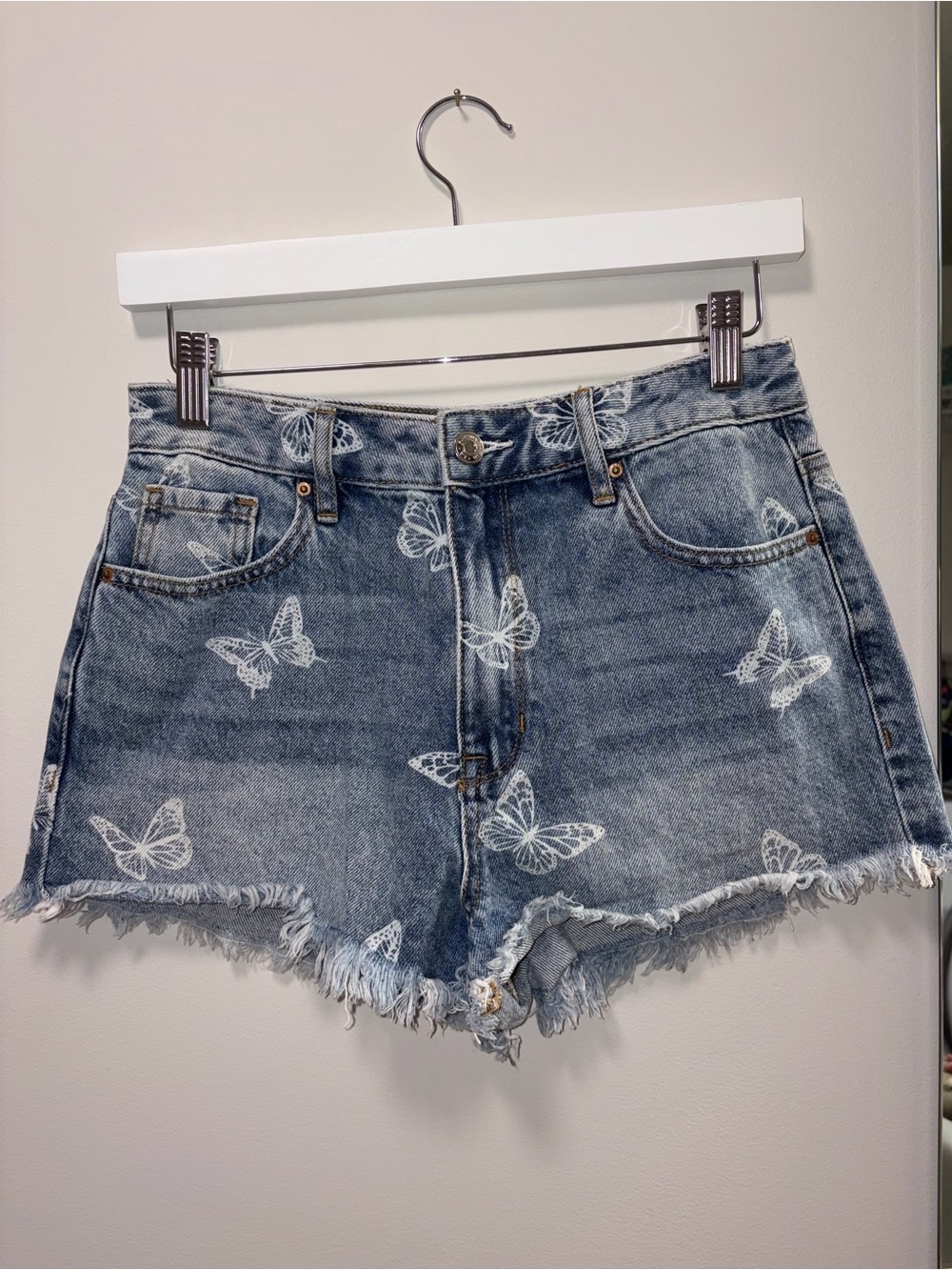 PacSun High Rise Jean Shorts